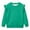 Green, variant on Uorisanigo Toddler Girl Black Sweatshirt Crewneck Long Sleeve Shirts Tops 1-2T Kids Oversized Sweatshirts Ruffle Shoulder Pullover Hoodies Tops Fall Winter Spring Clothes