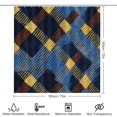 Bathroom Four Sets Of Floor Mat Shower Curtain Strong Durability Easy ...