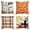 D, variant on Sm:)e Polka Dot Striped Black Cat Boo Ghost Halloween Throw Pillow Cover 18 x 18 Inch Decorative Outdoor Cushion Covers Set of 4