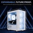 Novatech Game Computer Novatech Titan Pro+ Prebuilt Gaming PC Desktop Computer - RTX 5060 ...