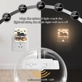 thumbnail image 4 of Yayeee LED Night Lights with Motion Detectors Auto Dusk to Dawn Light Sensors, 2 Pack, Halloween Cat, 4 of 7