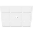 thumbnail image 2 of 36"OD x 3"ID x 12 1/2"C x 1"P Rubik Architectural Grade PVC Contemporary Ceiling Medallion, 2 of 11