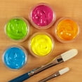 thumbnail image 6 of Creative Mark Sample Containers - .24 oz Size, 60-Pack Clear Plastic Sample Jars, Cosmetic Containers with Lids, Wide-Mouth Opening, Easy to Label, Black Lid - Prevent Waste, 6 of 7