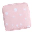 thumbnail image 3 of Bolsa Organizadora de Cosméticos para Mujer, Bolsa de Almacenamiento de Tampón de Maquillaje para Mujer, Bolsa de Almohadilla Sanitaria - se describe, Rosado Macarena Servilletero Sanitario, 3 of 8