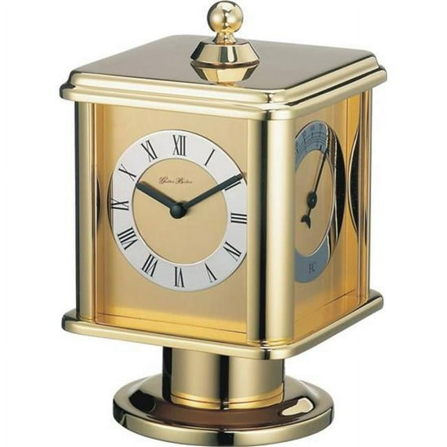 Kirch 2320 Brass Carriage Clock Rotation Four Sides