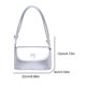 thumbnail image 2 of Cuadrado Satchel Schel Axspit Bag Women PU Colop Cuero Con Correa Ajustable Bowknot Placa Compradores para Viajes, 2 of 7