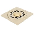 thumbnail image 3 of Floor Drain, Floor Strainer 3.9X3.9In Shower Floor Drain  For Garage For Washroom For Bathroom For Kitchen, 3 of 8