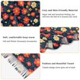 thumbnail image 5 of FORMRS Womens Scarf Winter Soft Long Big Warm Shawls Wrap Tassel Scarves, Red Floral, 5 of 9