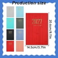 thumbnail image 3 of Light Blue 2027 Daily Planner A5, Portable Weekly Planner Notebook, Appointment Book with PU Hardcover, Productivity Journal for Students and Professionals, 3 of 9