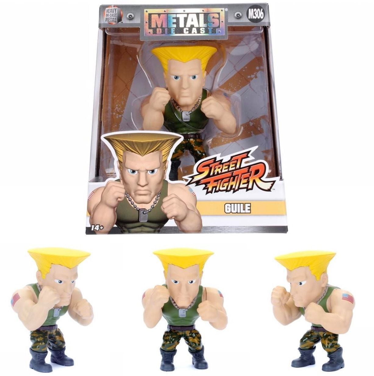 4 METALS Street Fighter: Guile (M306) 