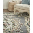 thumbnail image 6 of Nourison Aubusson Farmhouse & Country Grey 8'10" x 11'10" Area Rug, (9x12), 6 of 8