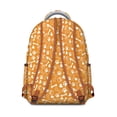 thumbnail image 3 of Yellow Puppy Dog Food Footprints Backpack for School,Cute School Bag,Schoolbag with Adjustable Shoulder Straps & Padded Back,15.3"x11"x7.1".﻿, 3 of 6