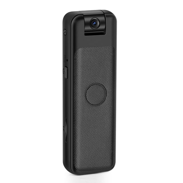 Pisexur - Grabadora de audio y video con WIFI para hombres, visión nocturna infrarroja, HD 1080P, video circular, compatible con 128 GB, cámara portátil con clip trasero magnético, ideal para deporte