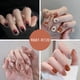 thumbnail image 3 of Uñas postizas europeas, uñas postizas con acabado UV, brillantes, cobertura total, uñas postizas artificiales, uñas para mujer, 3 of 5