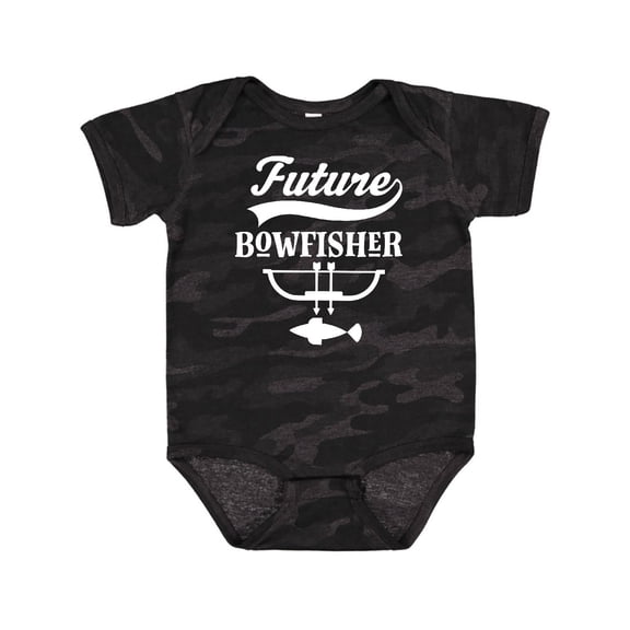 Inktastic Bowfishing Future Bowfisher Boys Baby Bodysuit