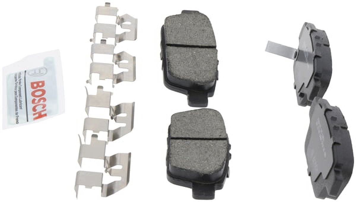 Bosch Quiet Cast Ceramic w/Hardware Brake Pad Set, and Shims