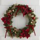thumbnail image 5 of 24pc Velvet Christmas Tree Bow Decoration Wreath Bow Decoration, 5 of 7