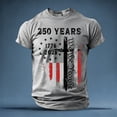 thumbnail image 2 of JAJAHO 250Th Anniversary USA Shirts For Men Short Sleeve T Shirt 1776-2026 We the People Tee Independence Day Top, 2 of 5