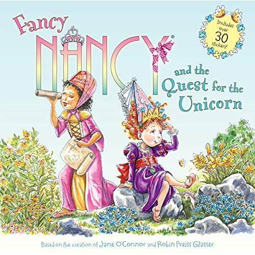 Pre-Owned Fancy Nancy and the Quest for the Unicorn: Includes Over 30 Stickers! (Paperback) 0062377949 9780062377944