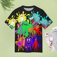 thumbnail image 5 of Garten of Banban T-Shirt for Women Casual Printed Tee Stylish Soft Graphic Shirts Top Short-Sleeve Outfit 5XL, 5 of 8