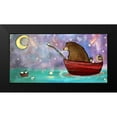 thumbnail image 2 of Doss, Andrea 18x11 Black Modern Framed Museum Art Print Titled - Bear Boat, 2 of 5