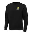 thumbnail image 2 of Men's-Antigua  Black Denny Hamlin Victory Crewneck Pullover Sweatshirt, 2 of 3