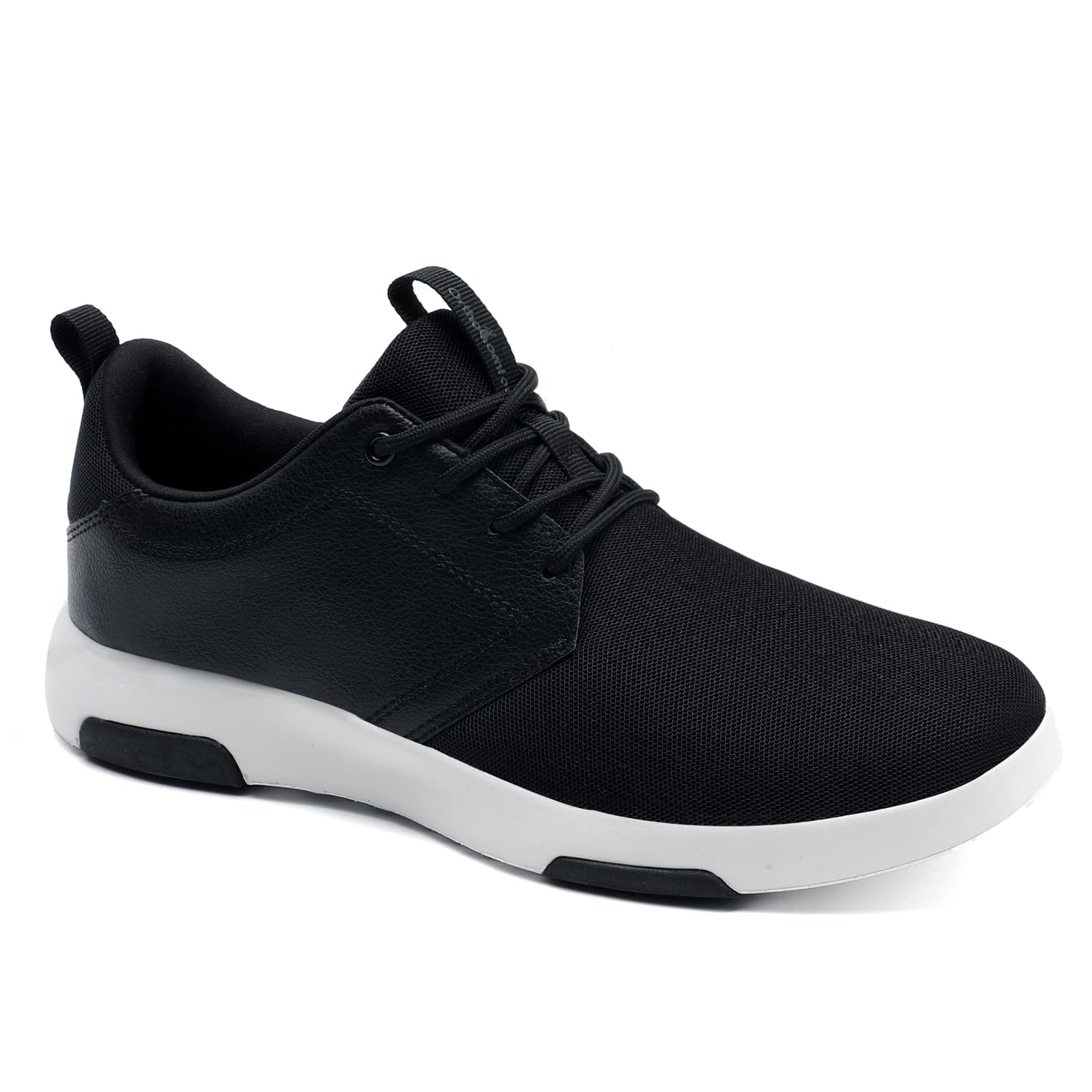 OrthoComfoot Men's Orthopedic Shoes, Plantar Fasciitis Shoes, Arch Support Fashion Sneaker with Lace Up Design