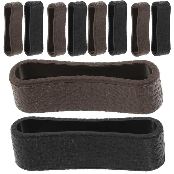 ColoMX 20 piezas de accesorios para cinturones anchos de cuero sintético, bandas de sujeción para cinturones, correas de seguridad para hombres y mujeres, atuendos y ocasiones especiales.