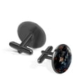 thumbnail image 2 of Wolf Silver Jewelry Men Shirt Cufflink Set Made of Stainless Steel, Suitable for Business Attire, Formal Events, and Weddings, 2 of 6
