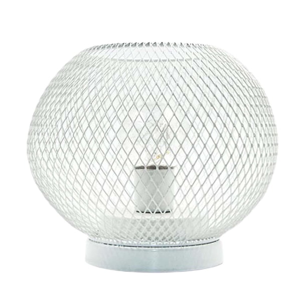 Lámpara de noche con luz de noche, lámpara de mesa de lujo de bajo consumo, adorno de luz de noche para Blanco