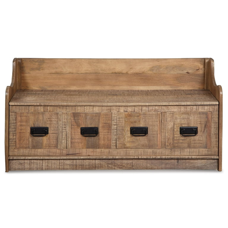 Garrettville Storage Bench - Brown Garrettville Storage Bench - Brown