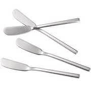Ywlanda Cheese Spreaders Knives Stainless Steel, 4-pieces