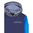 thumbnail image 2 of Fruit of the Loom Boys Fleece Full Zip Hooded Sleeveless Vest, 2 of 4