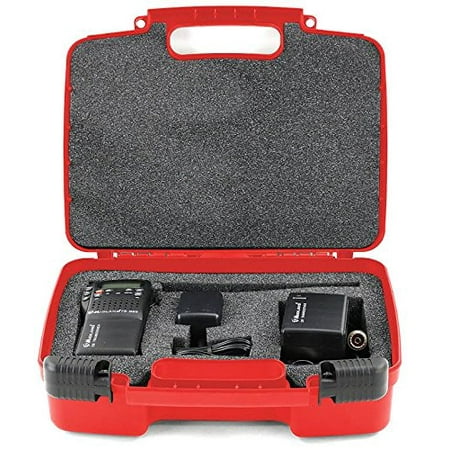 - Hard Storage Carrying Case For Midland CB-Way Radio - Stores Midland 75-822 40 Channel CB-Way Radio TM And Accessories, Safely - Red