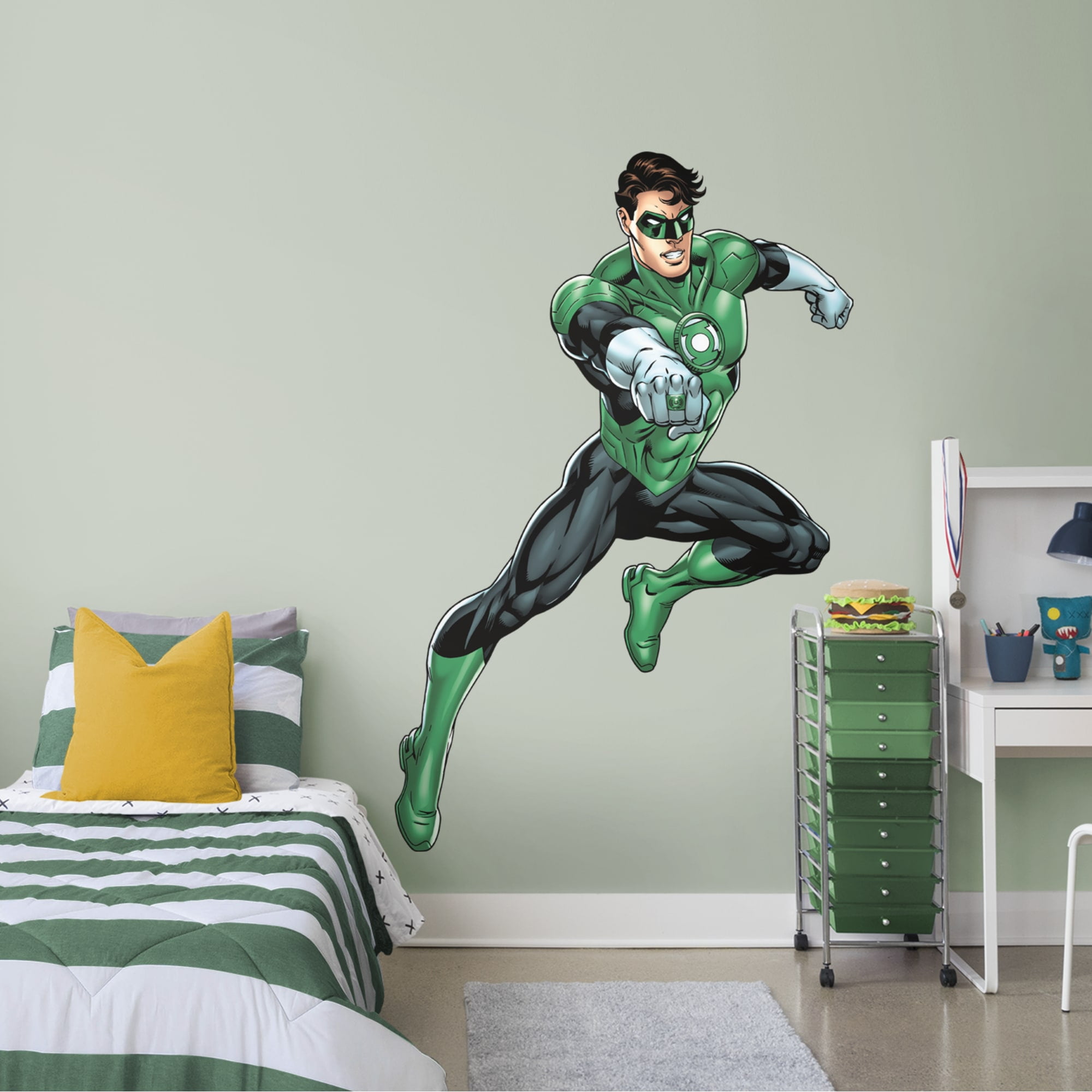 Green Lantern Wall Decal Sticker Bedroom Art Decor Vinyl Kids DC 