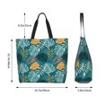 thumbnail image 5 of Kdxio Tropical Leaves Casual Tote Bags Women Big Capacity Shoulder Bag for Women Travel Shoulder Bags Handbags, 5 of 8