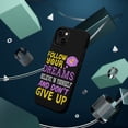 thumbnail image 3 of DistinctInk Tough Case for Apple iPhone 13 (6.1" Screen), Compatible with MagSafe Charging - Follow Dreams Believe In Self Don't Give Up, 3 of 6