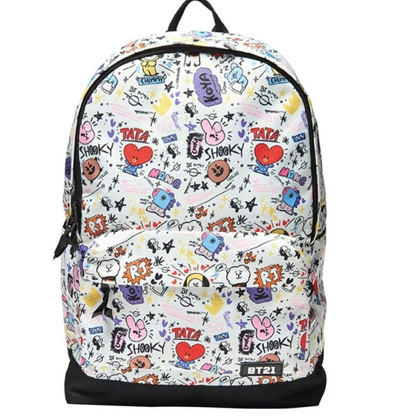 Mochila BT21 BTS Bangtan para ninos cosplay utileria dibu Walmart en linea