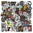 thumbnail image 5 of 50 Uds. Pegatinas de grafiti para bicicleta de montaña, portátil, guitarra, equipaje, monopatín, coche, pegatina genial impermeable, juguetes para niños, 5 of 5
