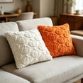 thumbnail image 2 of Fall Pillow Covers Throw Pillow Cases Halloween Thanksgiving Autumn Decorations Pumpkin Soft Plush Fabric Couch Cushion Case for Sofa Bedroom Living Room Home Decor, 18 x 18 Inch 1 Pack, 2 of 8