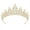 Gold, variant on Shimmering Bridal Tiaras Crowns Hairhoop With Rhinestones For Women Proms Birthday Party Costume Headwear