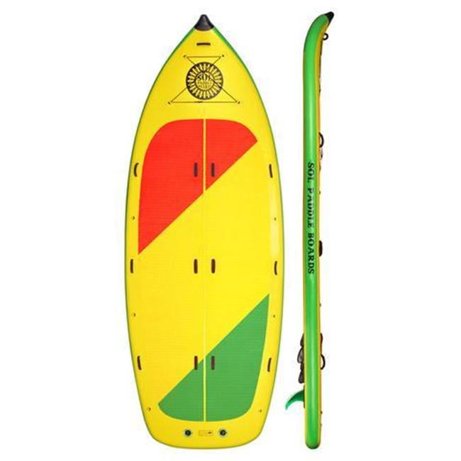 SOL Paddle Boards 080001-080100 15 & 5 ft. SUP Fiesta Inflatable 6 x 6 x 6 in. by SOL Paddle Boards