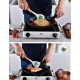 thumbnail image 4 of Kitchen Silicone Utensil Set, 9/10/12PCS Silicone Wooden Handle Cooking Utensils Set Non-Stick Spatula Shovel Cooking Tools Cooking Kitchen Gadgets Tools (Black 9Pcs-A), 4 of 7