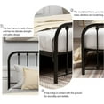 thumbnail image 6 of AUFANK Vintage Twin Platform Metal Bed Frame, Heavy Duty, Black, 6 of 7