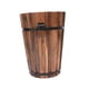 thumbnail image 5 of Macetero de barril de madera, jardinera, plantas de jardín para exteriores con diseño ergonómico. Estilo B, 5 of 9