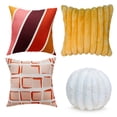 thumbnail image 1 of Set 4 Cojines Decorativos 45 Cm Relleno Cierre Sala Cama, 1 of 6