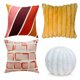 thumbnail image 1 of Set 4 Cojines Decorativos 45 Cm Relleno Cierre Sala Cama, 1 of 6