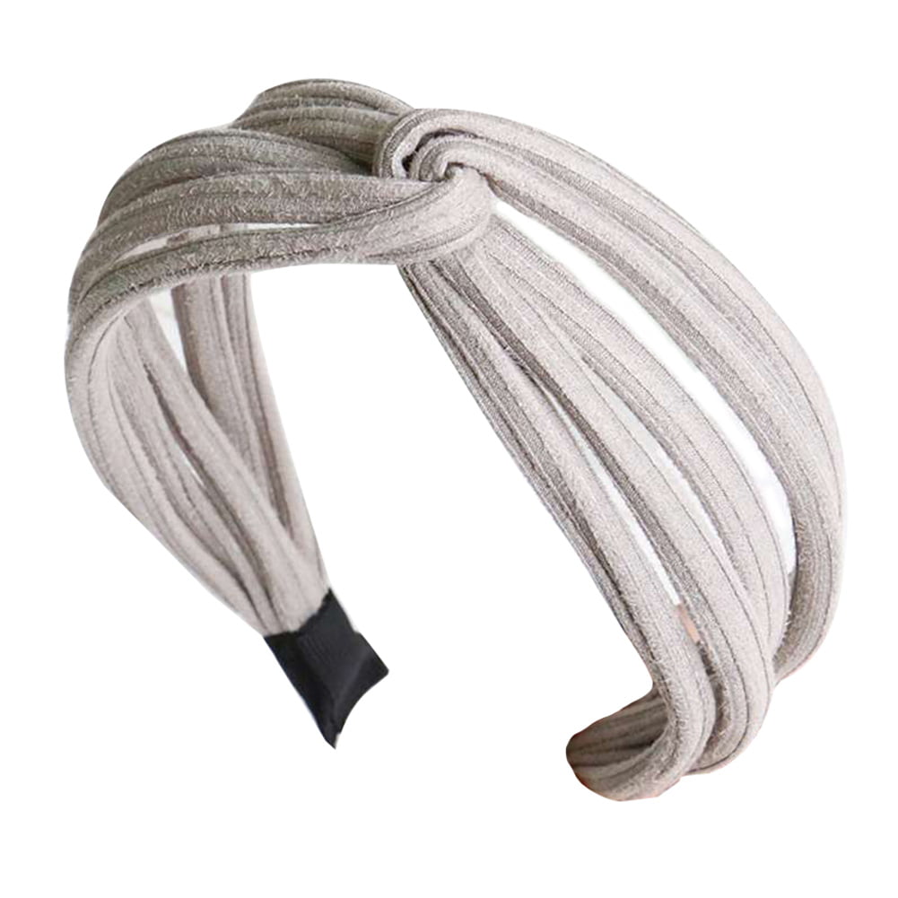 Fashion Women Headband Twist Hairband Bow Knot Cross Tie Headwrap Hair Band Hoop