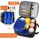 thumbnail image 5 of Lunch Box Opux Aislada para Adultos y Niños Gris Jaspeado, 5 of 9