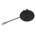thumbnail image 5 of Car Front Bumper Tow Hook Cover Cap for Audi A4 2006-2007 8E0807241C Black, 5 of 6
